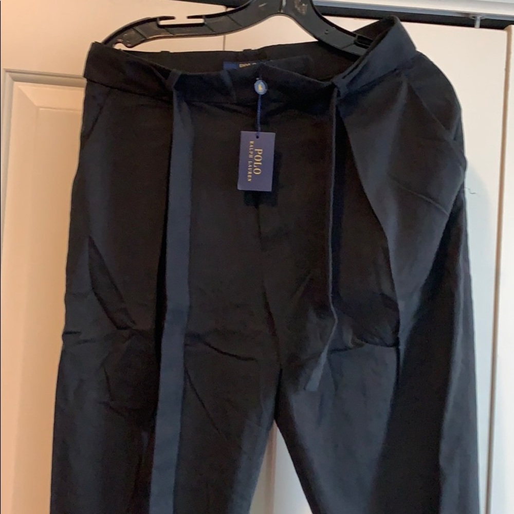 Polo Ralph Lauren belted palazzo pants